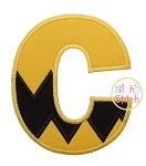 Charlie Chevron Alphabet Set Applique | Machine Embroidery Designs by JuJu