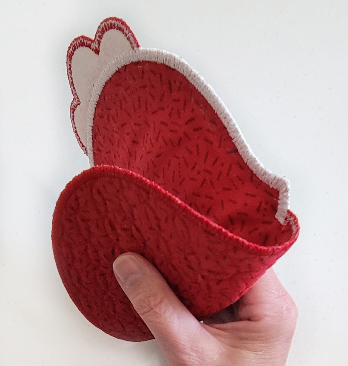 ITH Chicken Pot Holder | Machine Embroidery Designs by JuJu