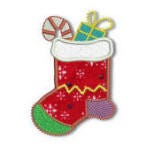 Dreaming of Christmas Applique Machine Embroidery Designs by JuJu 
