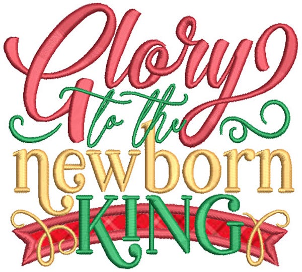 Christmas Word Art 12 Machine Embroidery Designs by JuJu