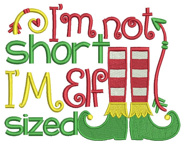 Christmas Word Art Set 2 Machine Embroidery Designs by JuJu