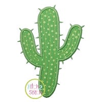 Cinco de Mayo Cactus Applique | Machine Embroidery Designs by JuJu