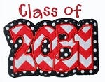 Class of 2031 Double Applique | Machine Embroidery Designs by JuJu