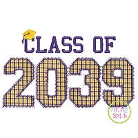 Class of 2039 Applique Design Set | Machine Embroidery Designs by JuJu