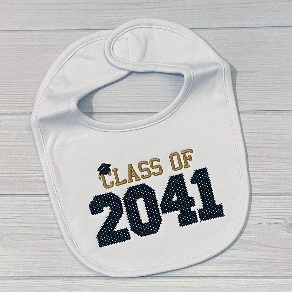 Class of 2041 Applique Design Set | Machine Embroidery Designs by JuJu