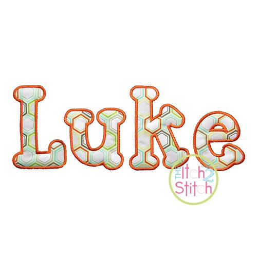 Itch 2 Stitch Closer To Free Alphabet Applique Digital Embroidery Machine Designs by JuJu