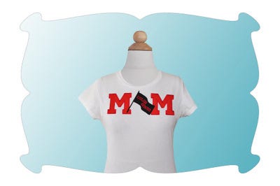 Color Guard Mom Applique