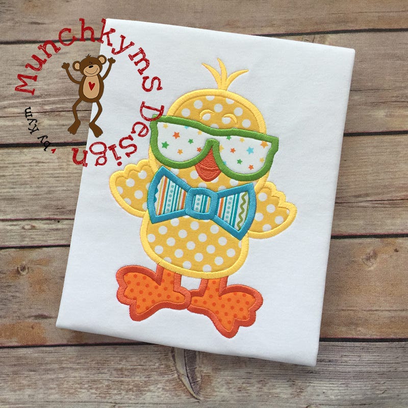 Cool Chick Boy | Machine Embroidery Designs by JuJu