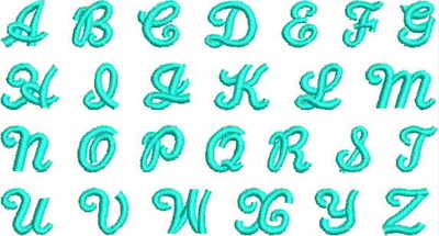 Monogrammed Corner Bookmarks