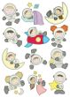 Sleepy Astronauts Applique Machine Embroidery Designs By JuJu