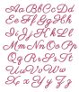 Victoria Script Font Machine Embroidery Designs by JuJu