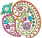 Crazy for Paisley Machine Embroidery Designs by JuJu