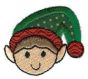 Itty Bitty Christmas Applique Machine Embroidery Designs by JuJu 