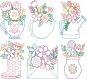 Blossoming Spring | Machine Embroidery Designs by JuJu