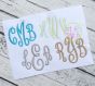 Empress Monogram Embroidery Font | Machine Embroidery Designs by JuJu