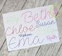 Heart Maze Bean Stitch Embroidery Font | Machine Embroidery Designs by JuJu