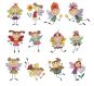 Meet the Stix Fairies Machine Embroidery Designs by JuJu