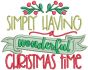 Christmas Lyrics 3 | Machine Embroidery Designs by JuJu
