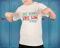 Daughter Son Word Art | Machine Embroidery Designs by JuJu