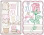 Valentines Greeting Cards 5 | Machine Embroidery Designs by JuJu