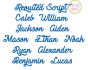 Requited Script Embroidery Font | Machine Embroidery Designs by JuJu