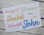 Requited Script Embroidery Font | Machine Embroidery Designs by JuJu