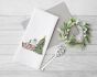 Christmas Sled Vintage Sketch | Machine Embroidery Designs by JuJu