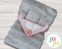 ITH Seashell Triangle Wrap Around Towel Topper | Machine Embroidery Designs by JuJu