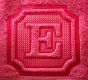 Preppy Embossed Monogram Alphabet Machine Embroidery Designs by JuJu