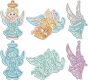 Free Standing Lace Angels 2 | Machine Embroidery Designs by JuJu
