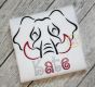 Elephant Mascot Embroidery | Machine Embroidery Designs by JuJu