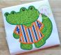 Gator Jersey Applique | Machine Embroidery Designs by JuJu