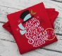 Let it Snow Snowman Embroidery | Machine Embroidery Designs by JuJu