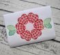 Heart Flower Motif Embroidery | Machine Embroidery Designs by JuJu