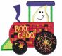 Halloween Train Applique Machine Embroidery Designs by JuJu