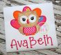 Owl Turkey Applique | Machine Embroidery Designs by JuJu