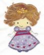 Fairytale Princess Applique Machine Embroidery Designs by JuJu 