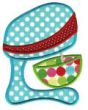 Kitchen Stitchin Applique Machine Embroidery Designs by JuJu 