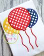 Balloons Trio | Machine Embroidery Designs by JuJu