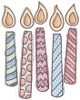 Celebration Sketch | Machine Embroidery Designs by JuJu