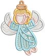 Free Standing Lace Angels 1 | Machine Embroidery Designs by JuJu