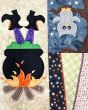 ITH Halloween Wall Hanging | Machine Embroidery Designs by JuJu