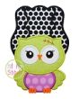 Owl Frankenstein's Bride Applique | Machine Embroidery Designs by JuJu