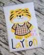 Tiger Jersey Applique | Machine Embroidery Designs by JuJu