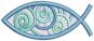 Free Standing Lace Christian Fish 1 | Machine Embroidery Designs by JuJu