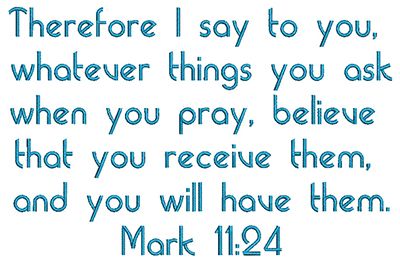 Mark 11:24
