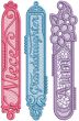 Free Standing Lace Family Women Bookmarks 2 | Machine Embroidery Designs by JuJu