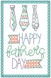 Mother's Father's Day Greeting Cards | Machine Embroidery Designs by JuJu