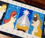 ITH Nativity Table Runner | Machine Embroidery Designs by JuJu