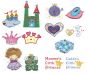 Fairytale Princess Applique Machine Embroidery Designs by JuJu 
